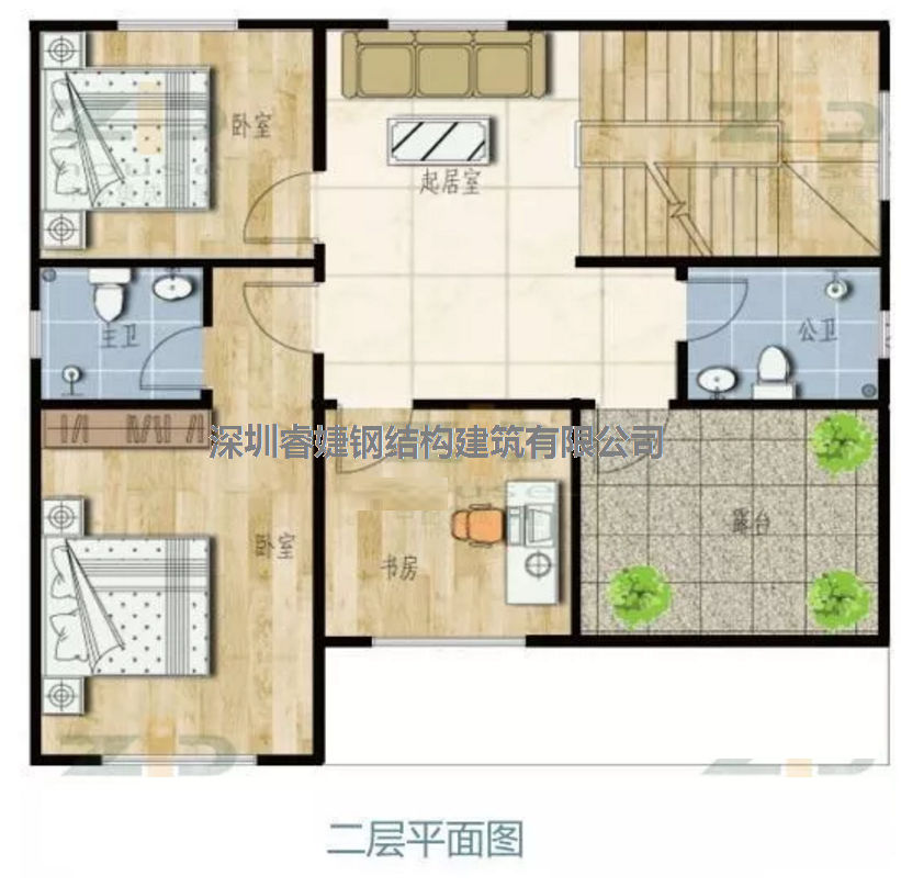 輕鋼別墅-現(xiàn)代風(fēng)情(圖3) 輕鋼別墅-現(xiàn)代風(fēng)情(圖3)