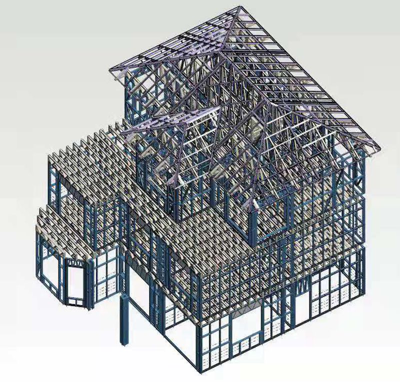 河南省駐馬店市驛城區(qū)代總輕鋼別墅項(xiàng)目(圖2)