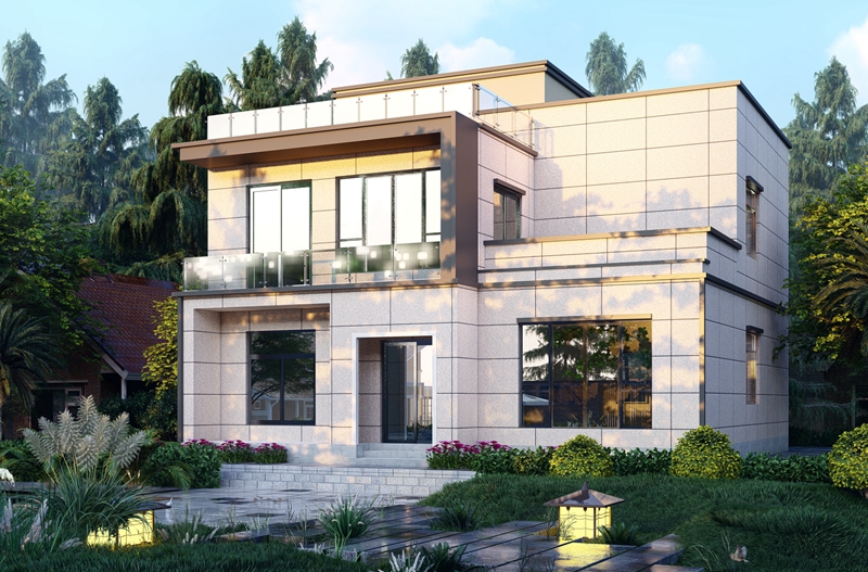 睿婕現(xiàn)代風(fēng)格輕鋼別墅