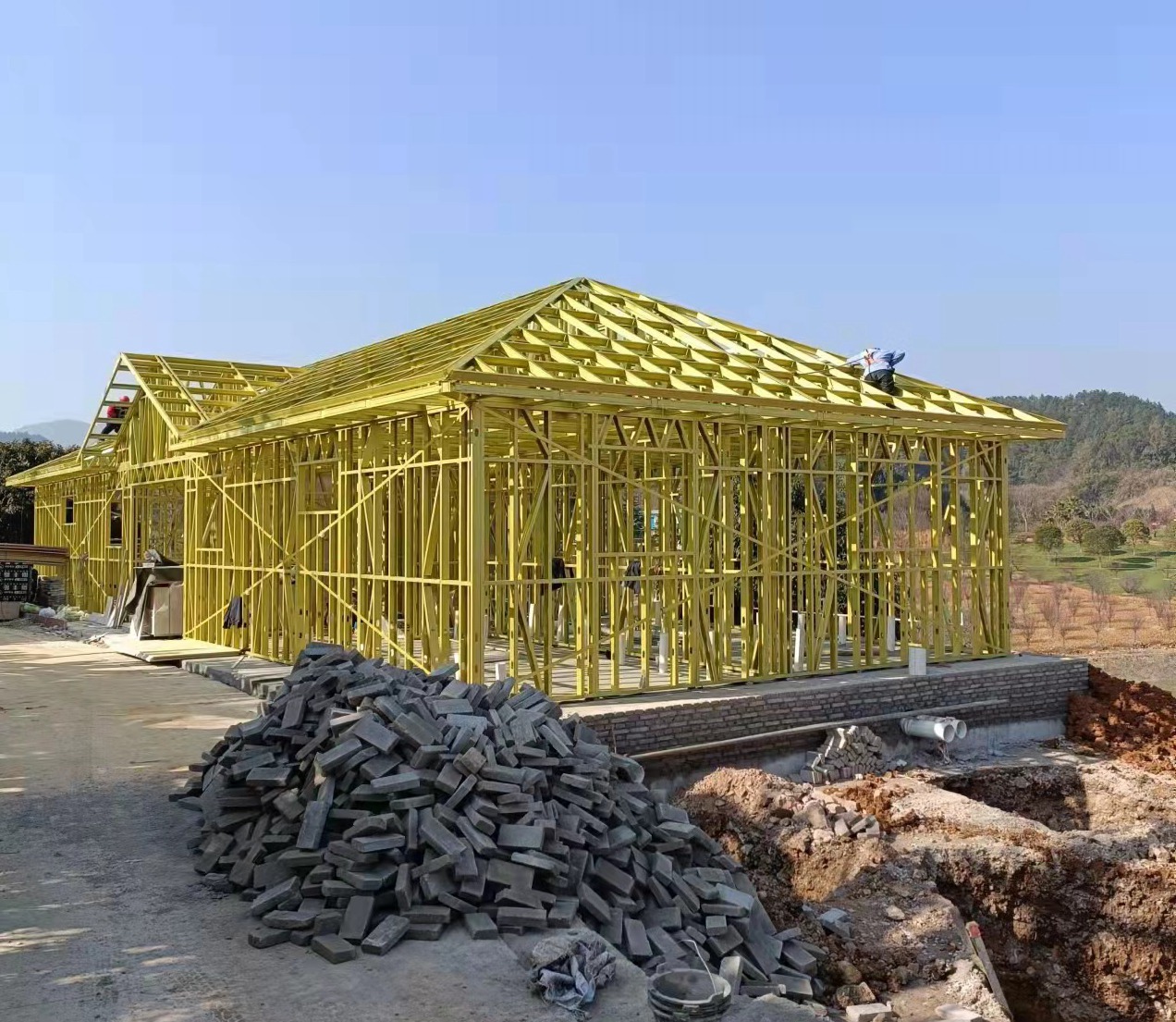 睿婕輕鋼別墅：在最寒冷的時(shí)候，把溫暖帶回家