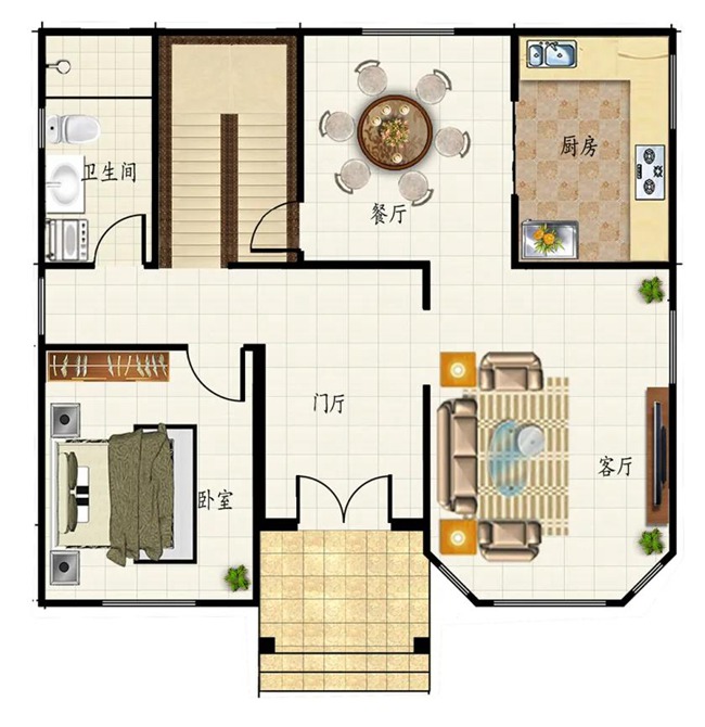 小宅基地原來(lái)可以這樣建別墅(圖2) 小宅基地原來(lái)可以這樣建別墅(圖2)