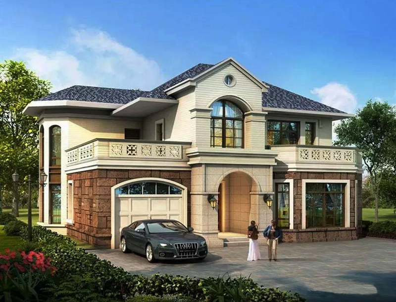 美式風(fēng)格輕鋼別墅戶型 美式風(fēng)格輕鋼別墅戶型