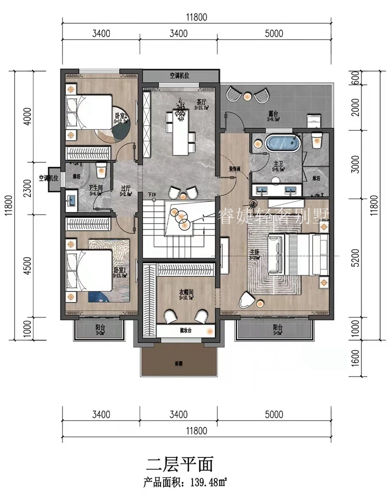 漂亮的二層中式別墅(圖3) 漂亮的二層中式別墅(圖3)