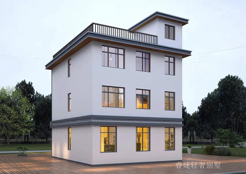 面積小也精致實(shí)用的現(xiàn)代三層別墅(圖2) 面積小也精致實(shí)用的現(xiàn)代三層別墅(圖2)