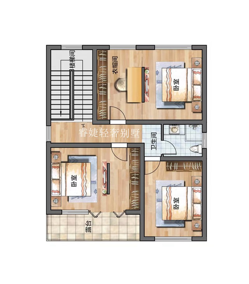 面積小也精致實(shí)用的現(xiàn)代三層別墅(圖4) 面積小也精致實(shí)用的現(xiàn)代三層別墅(圖4)