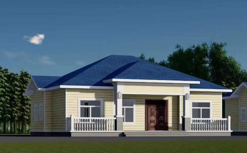 一層輕鋼別墅戶型效果圖大全(圖3) 一層輕鋼別墅戶型效果圖大全(圖3)