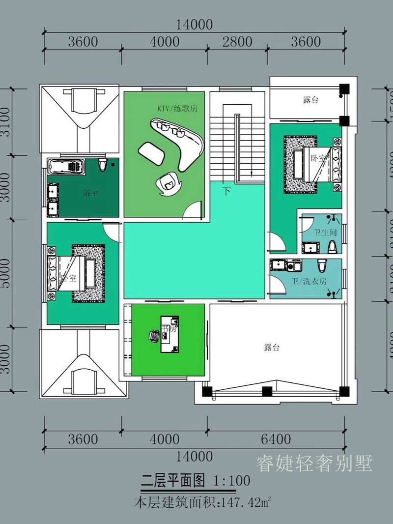法式漂亮別墅(圖3) 法式漂亮別墅(圖3)