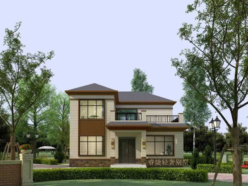 漂亮的二層田園中式別墅(圖3) 漂亮的二層田園中式別墅(圖3)