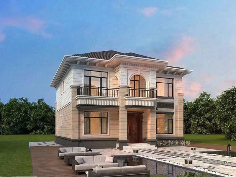 精致歐式二層別墅，好看?。?！(圖2)