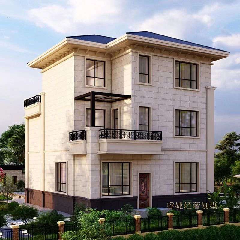 面寬小也可以設(shè)計得非常漂亮，大氣??！(圖3)