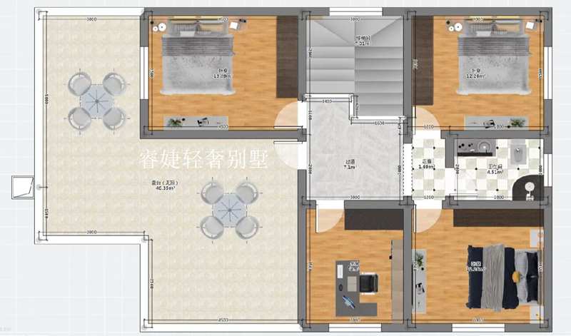 農(nóng)村二層別墅做好的效果對(duì)比(圖5) 農(nóng)村二層別墅做好的效果對(duì)比(圖5)