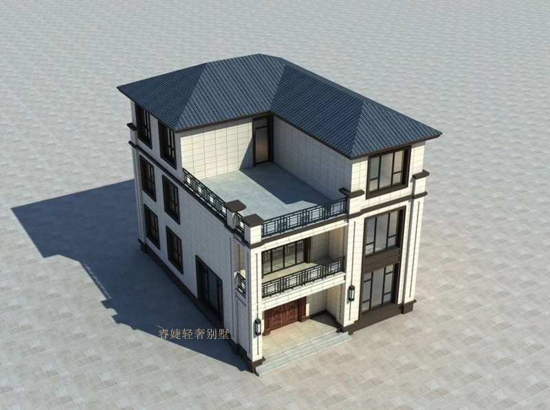 面寬9米的三層中式別墅來(lái)了！(圖2)