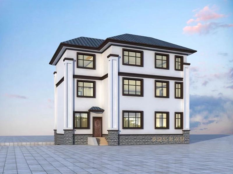 帶地下室的三層新中式別墅，爆贊?。?！(圖3)