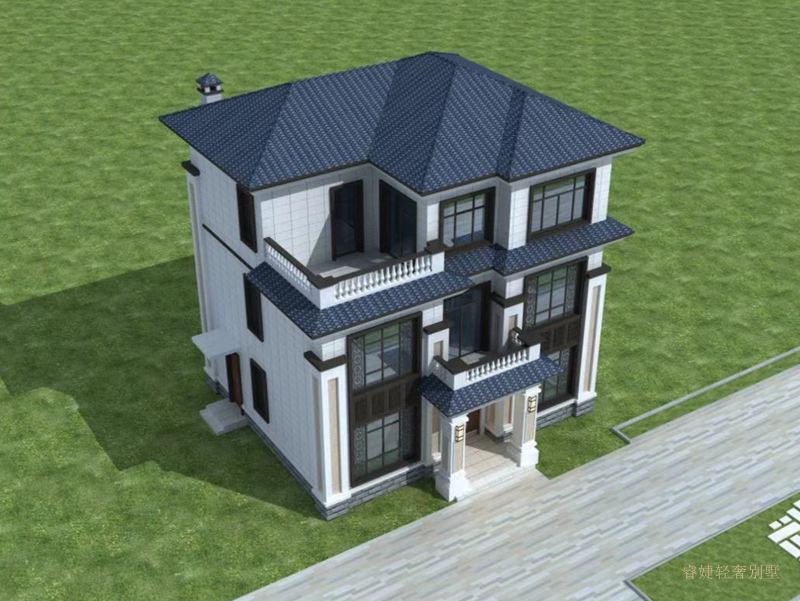 2023年最新中式三層別墅，太美了(圖2)