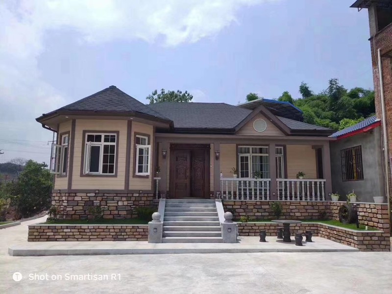 適合農(nóng)村的一層輕鋼龍骨別墅房屋戶型，收藏圖紙不吃虧的！(圖2)