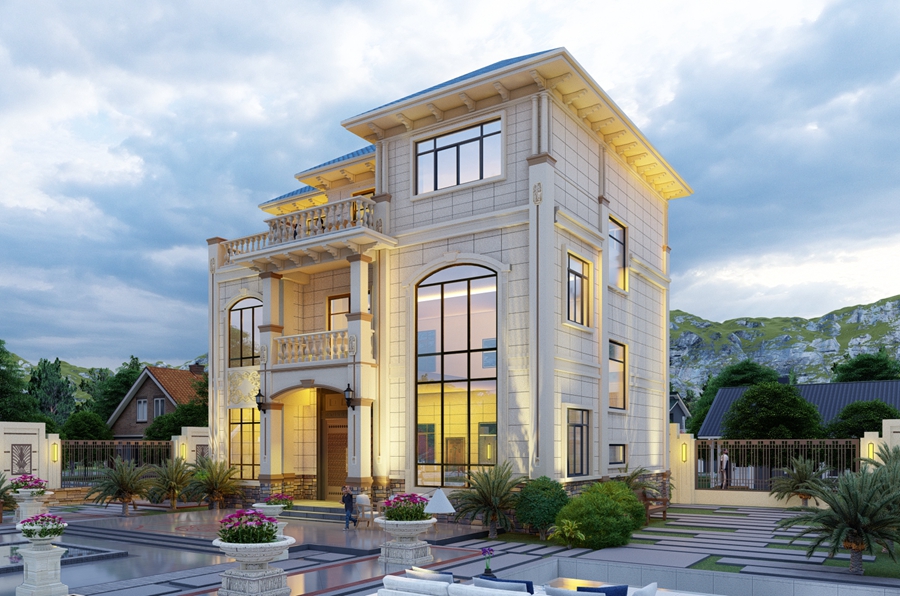 輕鋼別墅的墻體是什么材料做的？