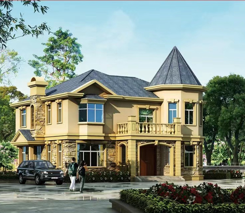 奇幻城堡，打造童話般的家園：輕鋼別墅的童心樂園