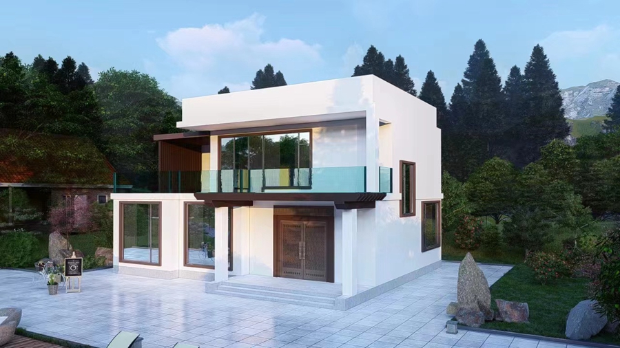 農(nóng)村夢想家園，輕鋼別墅點亮鄉(xiāng)村生活